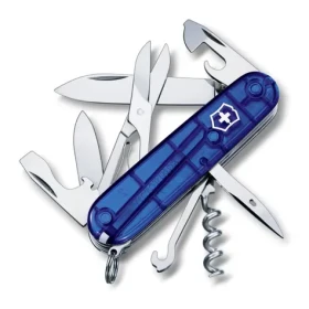 VICTORINOX Kapesní nůž Climber transparentní modrá (1.3703.T2)