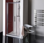 POLYSAN - LUCIS LINE skládací sprchové dveře 900, čiré sklo DL2815