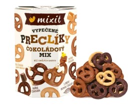 Mixit preclíky mix v čokoládě 250g
