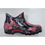 Kotníkové holínky print Realpaks BGP-4/2 dámské květy