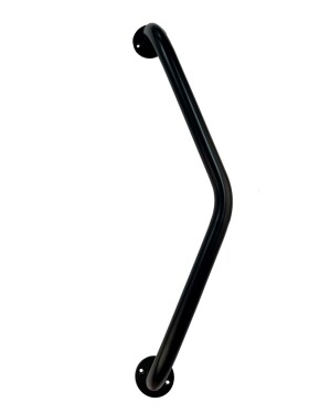 OLSEN SPA - Madlo - zalomení 135° - Barva - Černá OLBMLCER