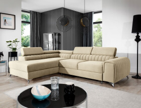 Sedací souprava Laurence Provedení: Levá varianta, látka: Monolith 04