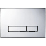 CERANO - Ovládací tlačítko splachování Slim k WC modulu Profi - ABS - chrom CER-476891