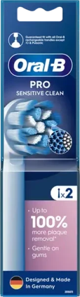 Oral-B EB60X Sensitive Clean Pro - 2ks / Náhradní hlavice (EB60X-2)