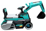 Mamido Dětský elektrický bagr C3 modrý
