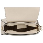 Nepřehlédnutélná kožená crossbody Albina, béžová