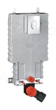 GROHE - Uniset Předstěnový instalační modul, splachovací nádrž GD2, s tlačítkem Skate Air, chrom 38723001