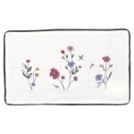 GREEN GATE Bavlněný povlak na polštář Venissa White Embroidery 30 x 50 cm, šedá barva, multi barva, textil