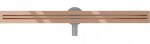 MEXEN - Flat 360 Slim podlahový žlab 70 cm otočný růžové zlato 1641070
