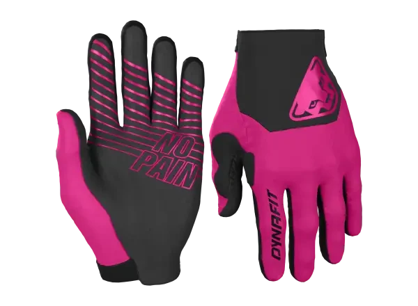 Dynafit Ride Gloves cyklistické rukavice Flamingo vel. S