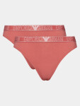 Dámské kalhotky 2Pack 164752 4R223 05373 korálové - Emporio Armani L