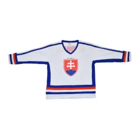 SPORTTEAM Hokejový dres SR 6 bílý vel. L (4891223098365)