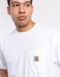 Tričko Carhartt WIP S/S Pocket T-Shirt White
