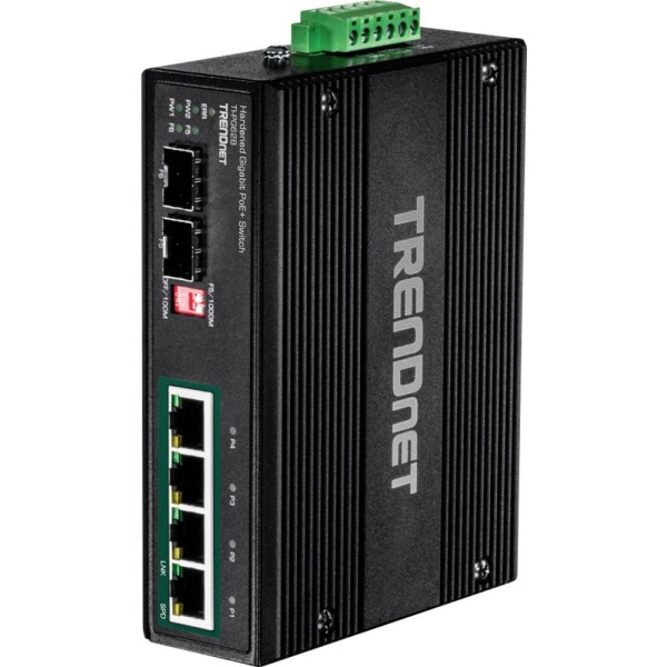 TrendNet 21.22.1288 TI-PG62B průmyslový ethernetový switch 10 / 100 / 1000 MBit/s