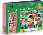 GALISON Metalické puzzle Knihkupectví Wisdom Whimsy