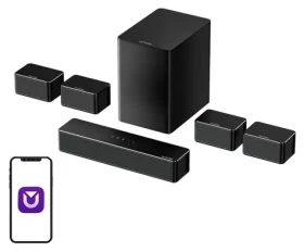 Ultimea Poseidon D70 / Soundbar / 7.1 / 410 W / Bluetooth 5.3 / HDMI ARC / bezdrátový subwoofer (UC00Q)