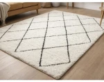 Koberec Ideal Shaggy 80x150 cm, krémový diamant