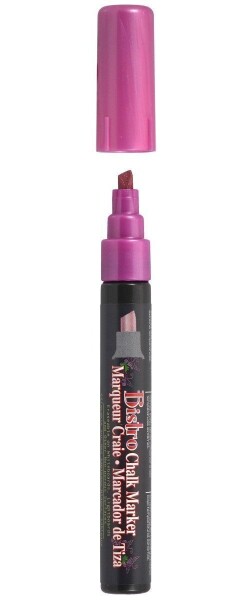 Marvy 483-m2 Křídový popisovač metalický červený 2-6 mm