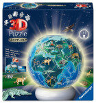 3D Puzzle-Ball: Noční země (Noční edice) 72 dílků