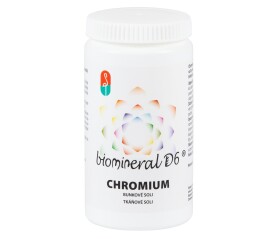 Biomineral D6 CHROMIUM tkáňové soli 180 tablet