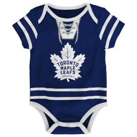 Outerstuff Dětské body Toronto Maple Leafs NHL Hockey Pro Creeper – Blank Velikost: 12 měsíců