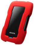 ADATA Durable Lite HD330 2TB červená / Externí HDD / 2.5 / USB 3.1 / odolný (AHD330-2TU31-CRD)