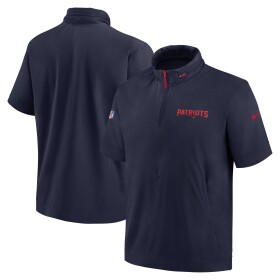 Nike Pánská bunda New England Patriots NFL 2024 Sideline Lightweight Coach Velikost: M