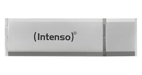 Intenso Alu Line 64GB stříbrná / Flash disk / USB 2.0 / čtení: 28 MB/s / zápis: 6,5 MB/s (3521492)