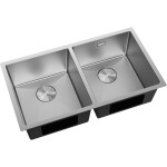 MEXEN - Binox ocelový dřez 2-bowl 800 x 450 mm, nerez 6421802000-01