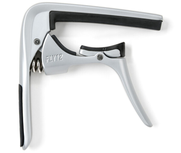 Dunlop 66CSC TRIGGER FLY CAPO 12 STRING - SATIN CHROME