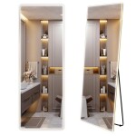 REA - Zrcadlo LED Classico 60x170cm Brush Gold HOM-07058