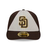 New Era Pánská kšiltovka San Diego Padres MLB 2025 Batting Practice Low Profile 59FIFTY Fitted Velikost: 7 3/4