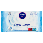 Nivea Baby Čisticí ubrousky Soft&Cream 63ks