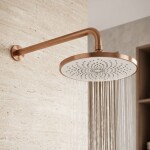 REA - Kulatá dešťová sprcha JS-021BRG Brush Copper REA-P0620
