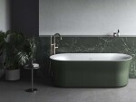 RAVAK - Ypsilon Volně stojící vana, 180x80 cm, Grey Green/bílá XC00100052