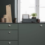 Ferm Living Designový truhlík Plant Box Small Black, černá barva