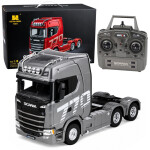 Mamido Kamion na dálkové ovládání R/C Scania Huina 1501 1:8 stříbrný