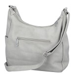 Stylová dámská koženková crossbody kabelka Timea, šedá