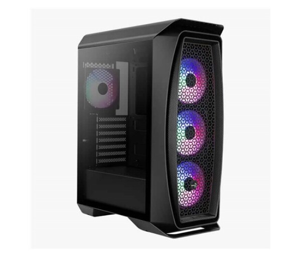 AEROCOOL skříň Aero One Frost ML G, Mid tower, 2x USB 3.0, 2x audio, 4x 120mm RGB Fan, bez zdroje EDF_522457