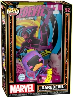 Funko POP! Comics Cover: Daredevil Blacklight (Marvel) Special Edition