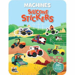 Traktory - Hra se silikonovými samolepkami
