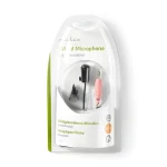 Nedis Klopový mikrofon / Mikrofon / Kabelový / 3,5 mm jack (MICCJ100BK)
