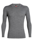 Pánské merino triko ICEBREAKER Mens 260 Tech LS Crewe, Gritstone HTHR velikost: XXL
