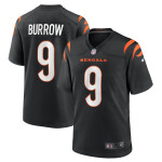 Pánský dres Joe Burrow #9 Cincinnati Bengals NFL Nike Game Home Jersey černá Velikost: XL