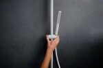 HANSGROHE - Pulsify S Puro Sprchový set s termostatem, průměr 26 cm, 1 proud, matná bílá 24222700