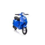 Mamido Dětský elektrický skútr Retro 23 modrý