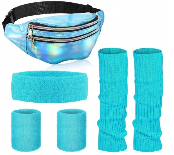 Dovoz Sada retro 80. léta modrá