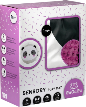 Smyslová hrací podložka panda - TM Toys