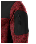 Casual softshellová bunda pánská knit marlboro red M