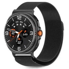 Tech-Protect MilaneseBand černá / Řemínek milánský tah / pro Samsung Galaxy Watch / 40/44/46 mm